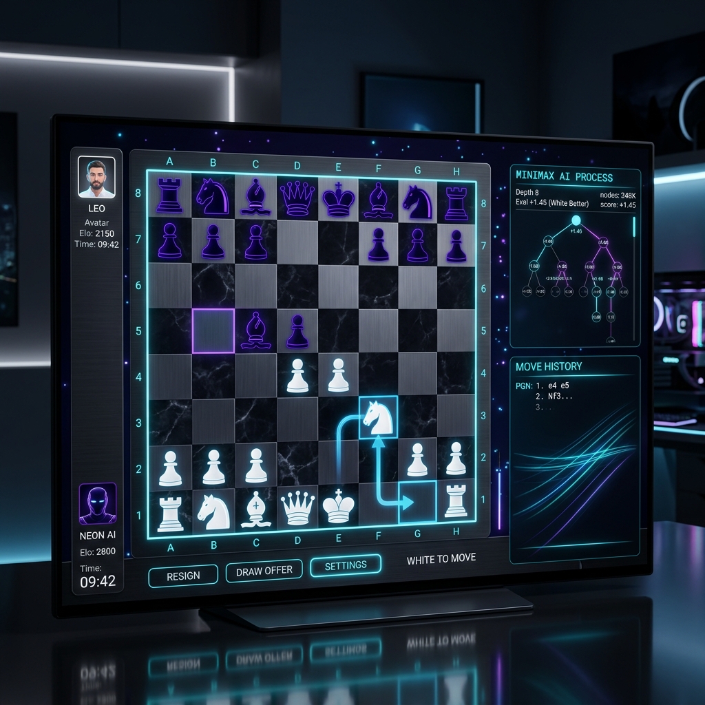 Chess Master AI - AI project screenshot