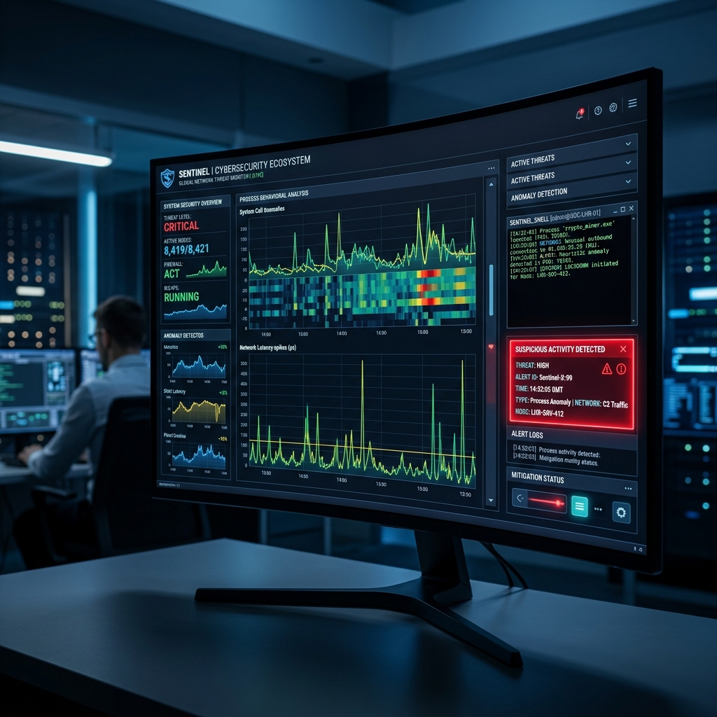 Suspicious Process Monitor - AI project screenshot